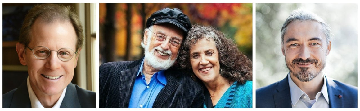 Dr. Daniel Siegel, MD; Drs. John Gottman, PhD, and Julie Gottman, PhD; and Thomas Hübl